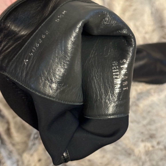 Stuart weitzman size 5 1/2 black boots - Picture 6 of 8